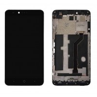 LCD digitizer assembly with frame for ZTE Zmax Pro Z981